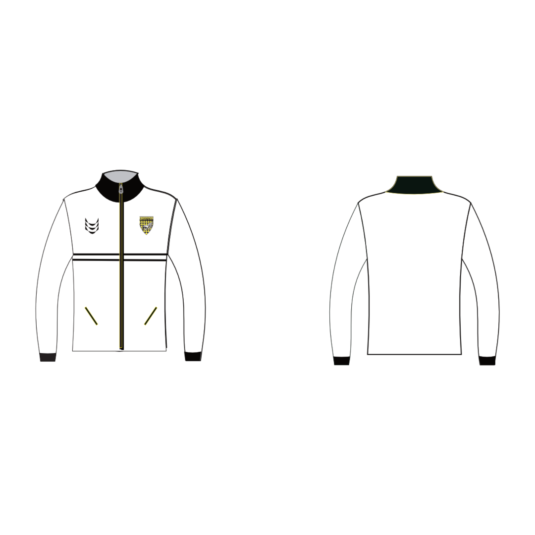 Pegasus Club Full Zip Tracksuit TOP 25/26 White