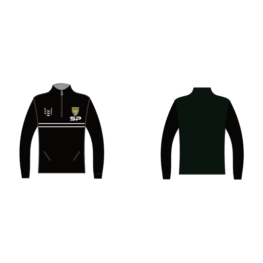 Pegasus Club Quarter Zip Tracksuit TOP 25/26 Black