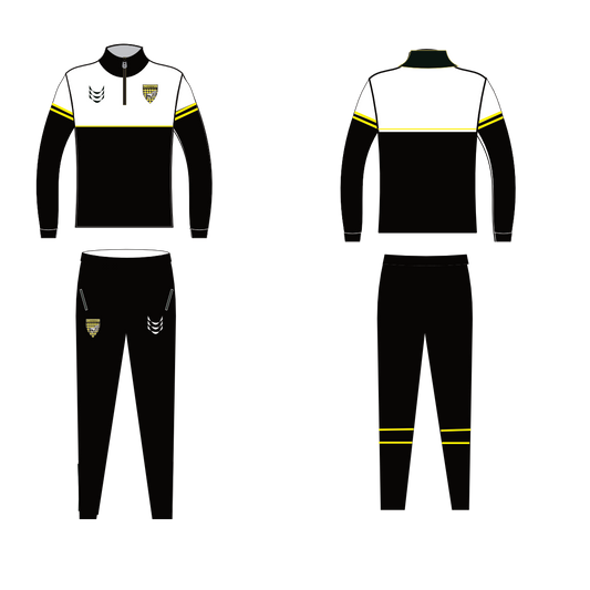 Pegasus Team 1/4 Zip Tracksuit 25/26 White/Black