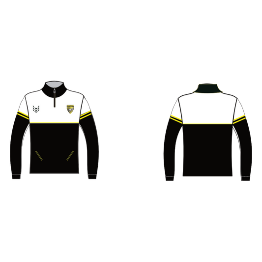 Pegasus Team 1/4 Zip Tracksuit TOP 25/26 White/Black