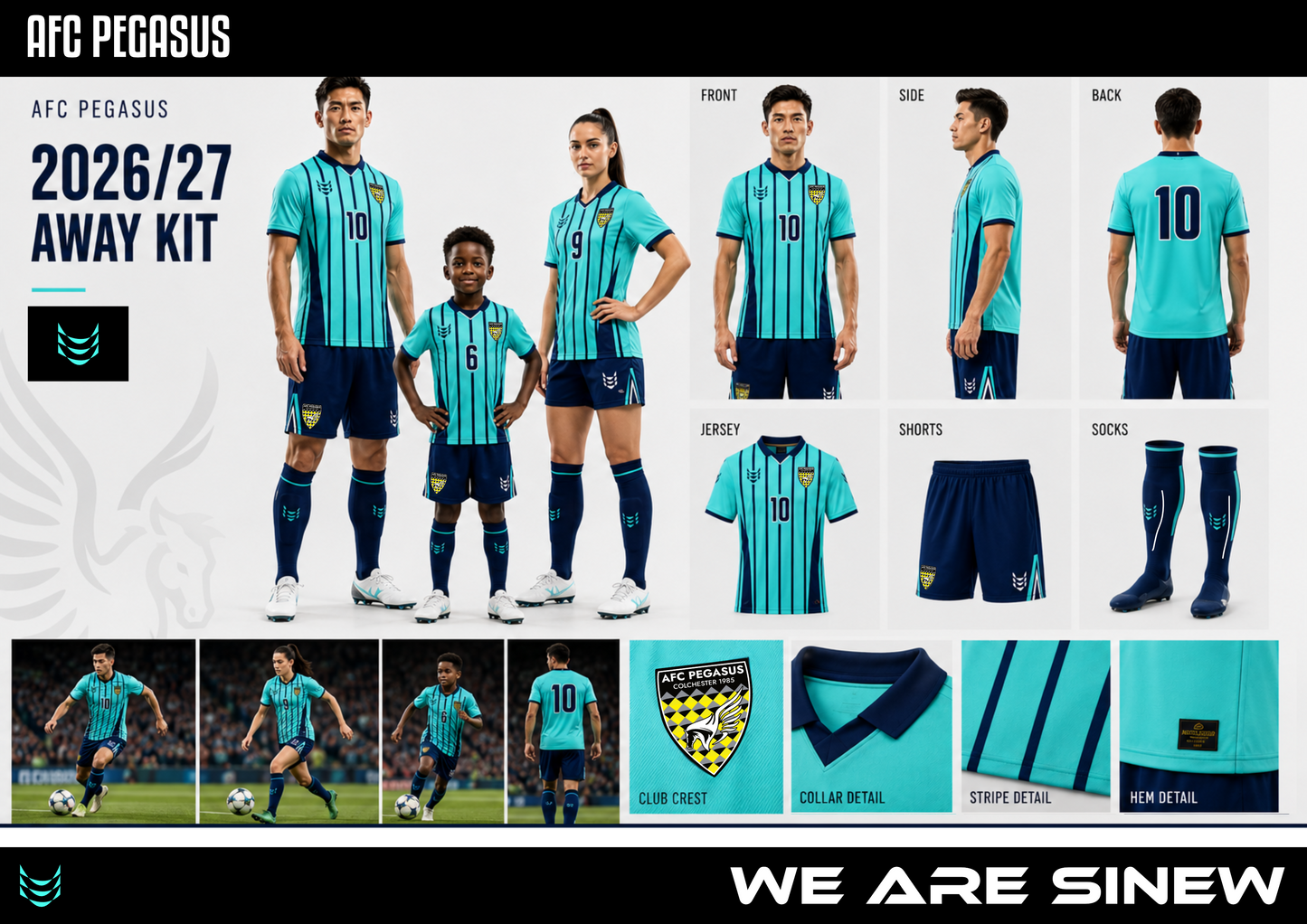 AFC Pegasus Away kit 2026/27