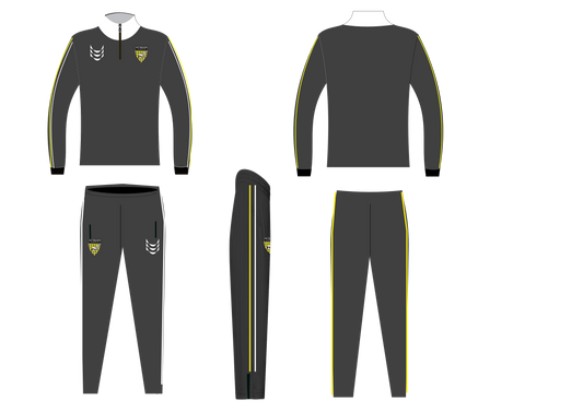 AFC Pegasus Phase Quarter Zip Tracksuit 26/27 Grey