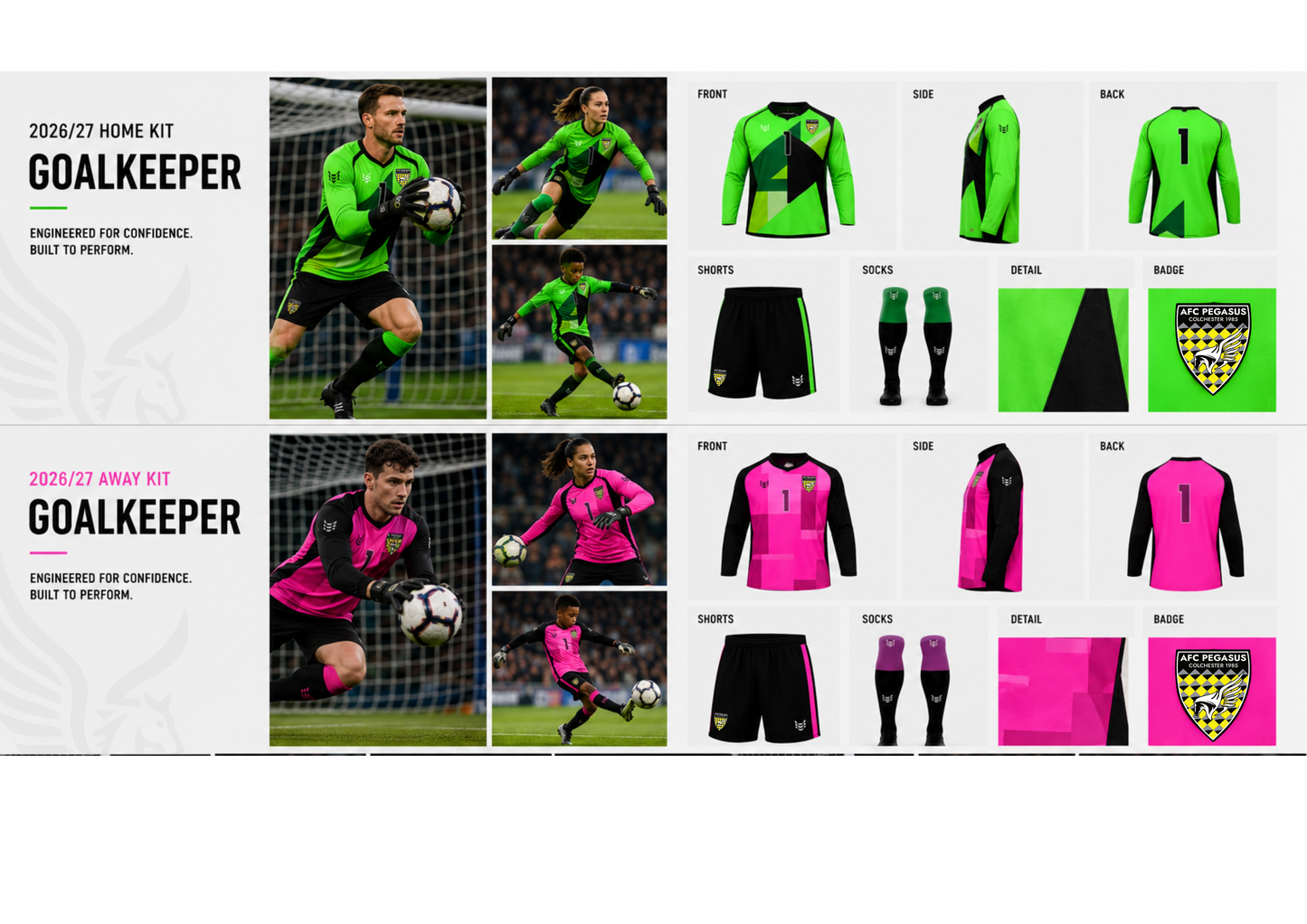 AFC Pegasus GK AWAY kit 2026/27