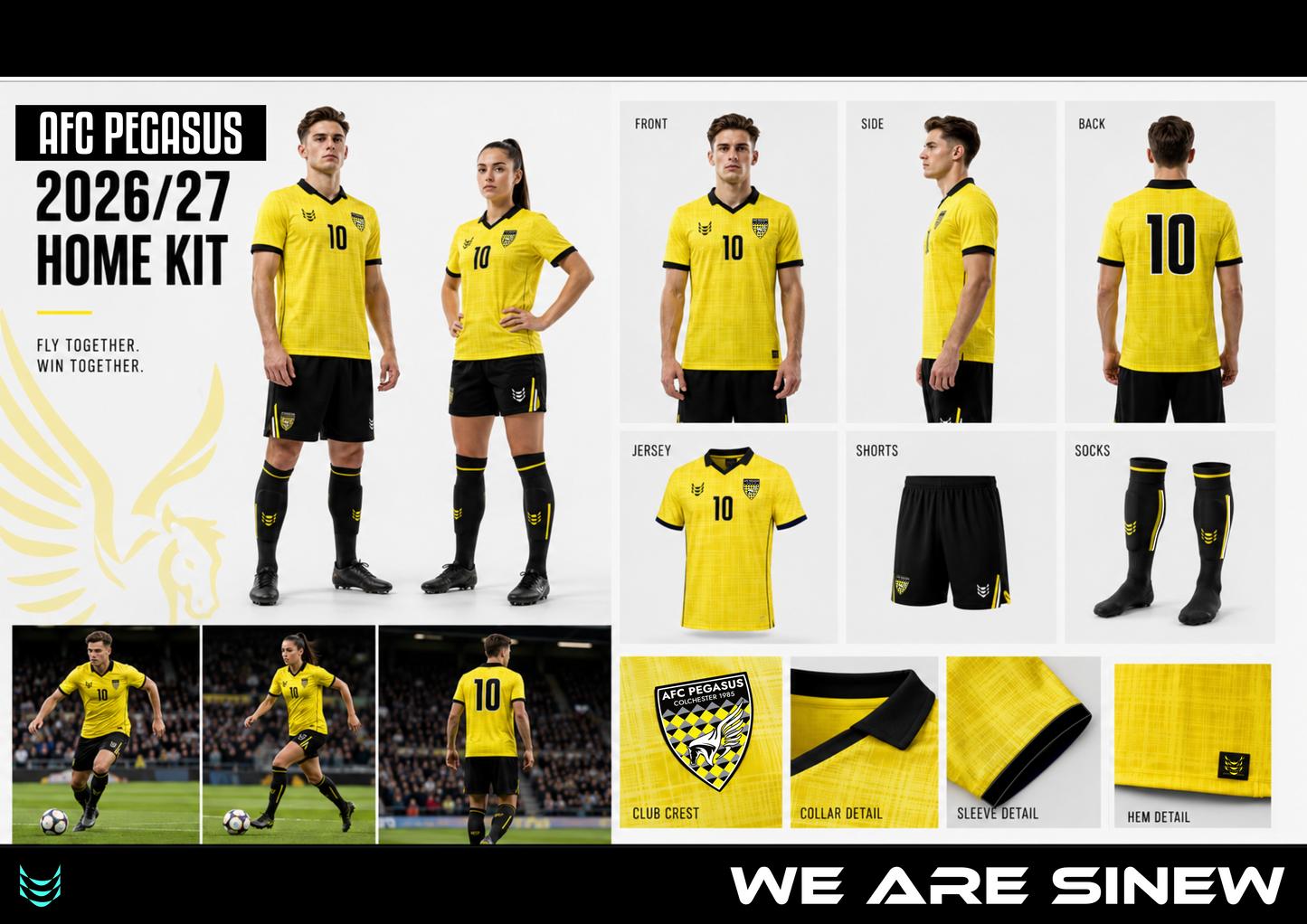 AFC Pegasus Home kit 2026/27